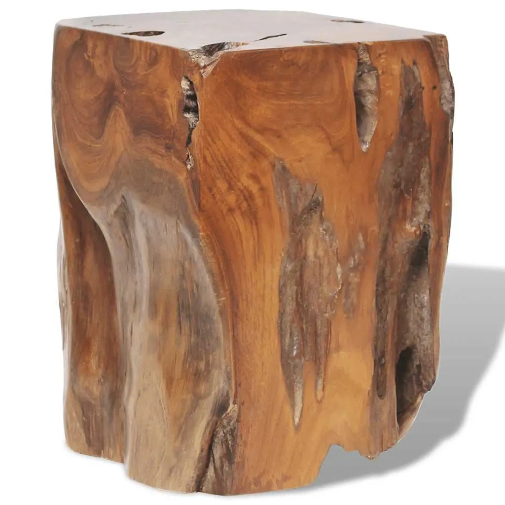 Stool Solid Teak Wood Bar Stool Natural Finish