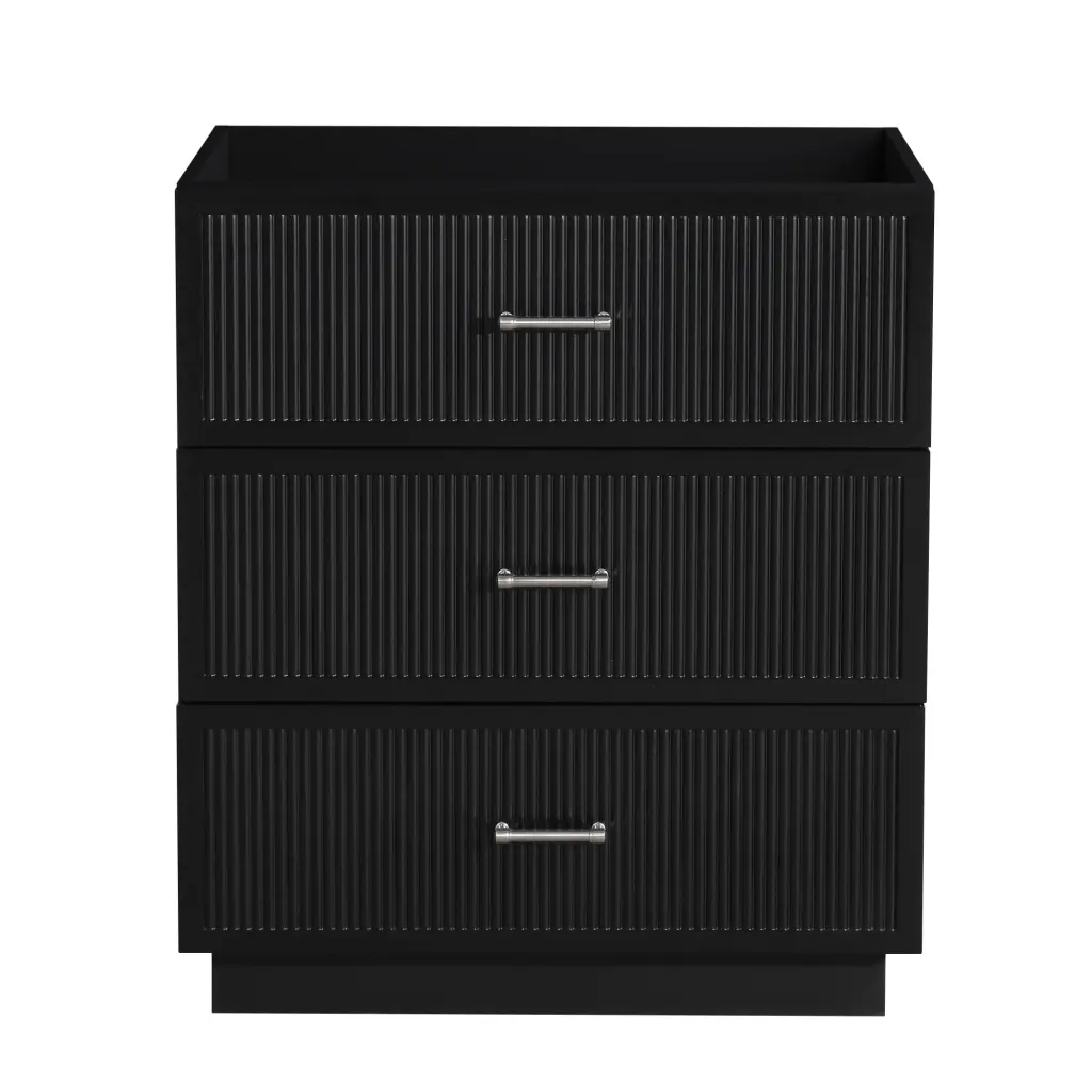 HK2305 30 BK Cabinet Black MDF Storage Cabinet Home or Office like it