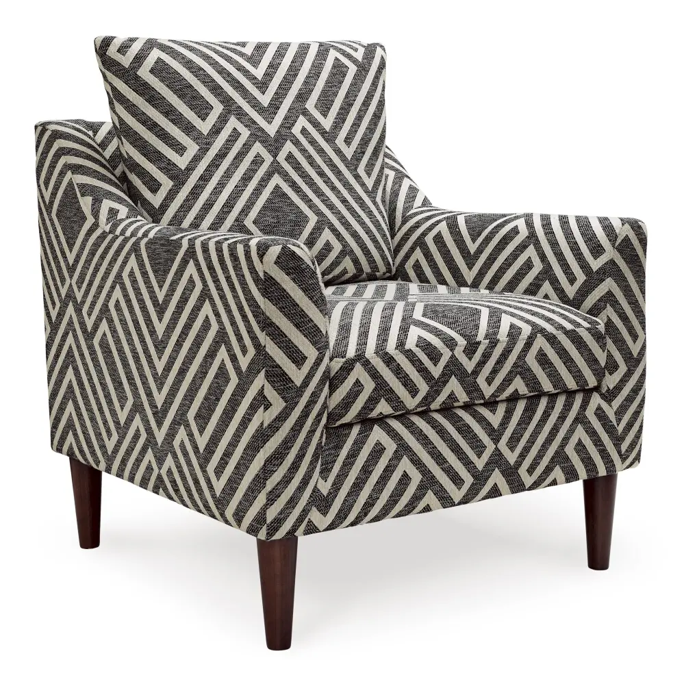 Diamond Modern Furniture Exclusive Design Morrilton Next-Gen Nuvella Stationary Fabric Accent Chair A3000641