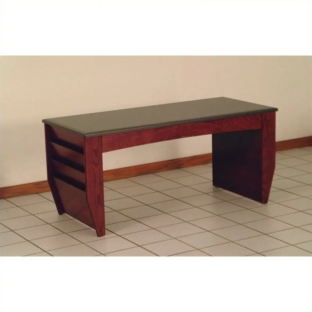 Scranton Co Coffee Table Magazine Pockets Mahogany Living Room