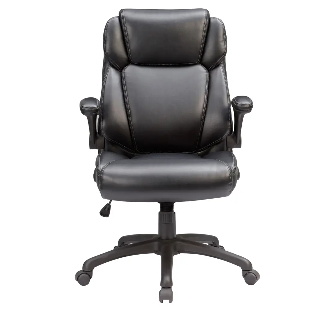 Modern Adjustable Office Chair, Leather Upholstered Swivel Chair Office kanepe