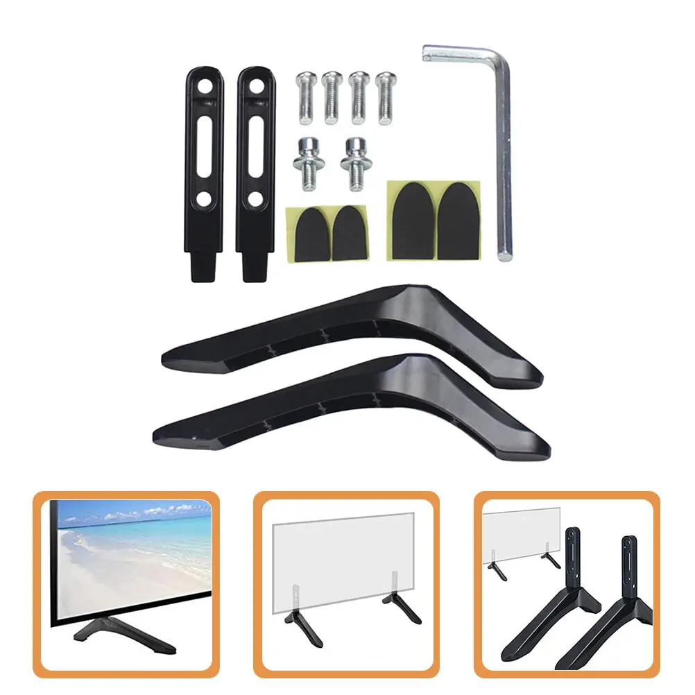 Universal TV Stand Tabletop 32-65 inch Flat Screen TVs up to 550mm LongYTong