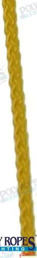 CABO POLIESTER 3 MM AMARILLO 25 M