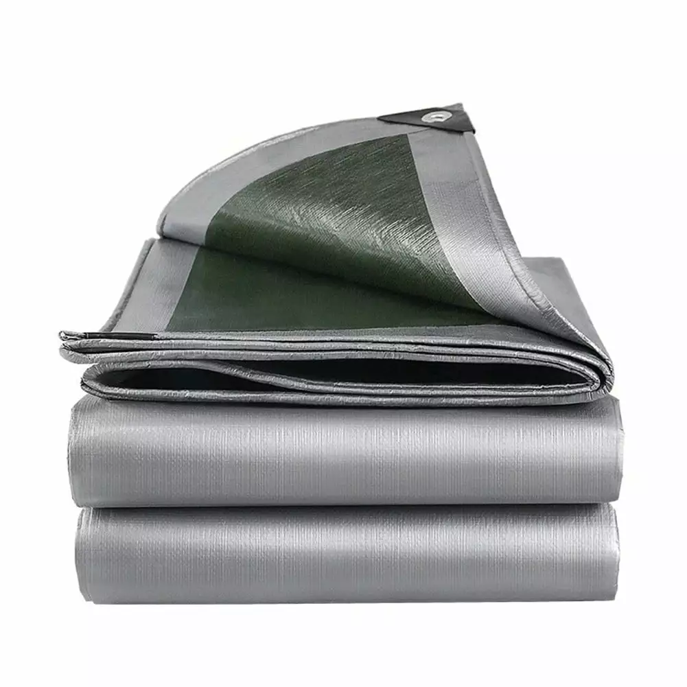Waterproof Rain Cover Sunscreen Awning Canopy Cover Tarpaulin Camping Garden Outdoor Use 2x3m