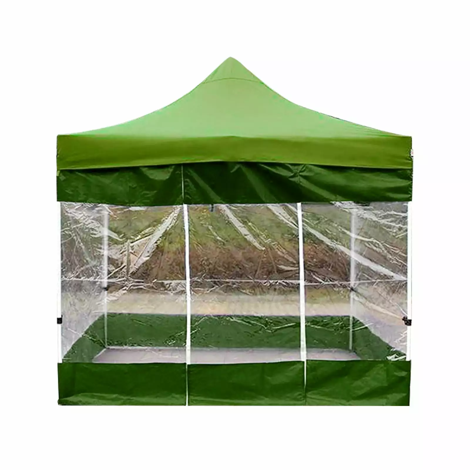 Dvkptbk 210D Oxford Waterproof Outdoor Tent Shade Cloth Green 6.56x9.84Ft 6