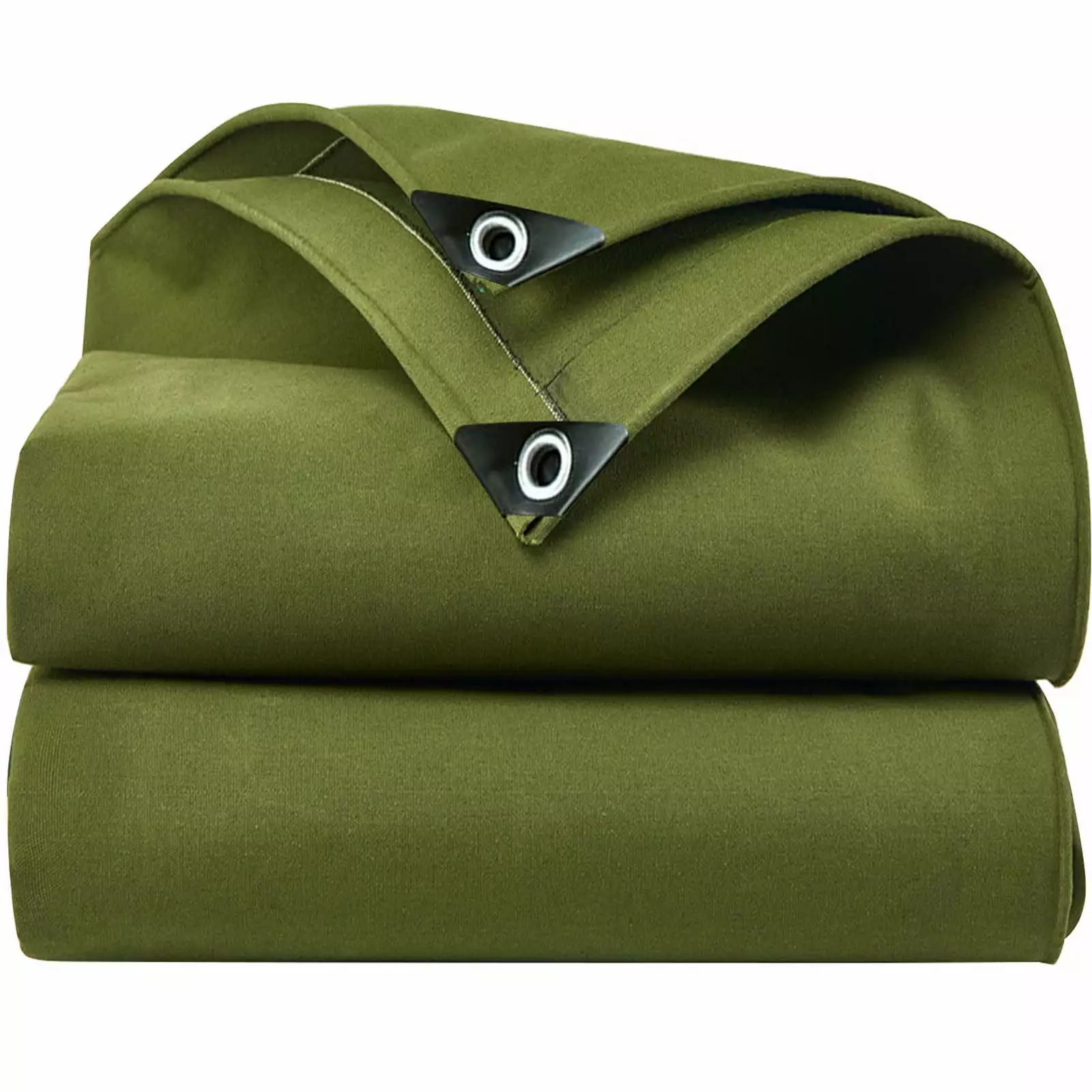 16oz Heavy Duty Canvas Tarp 8x16ft Multipurpose Cover Canopy Tent and Camping 10