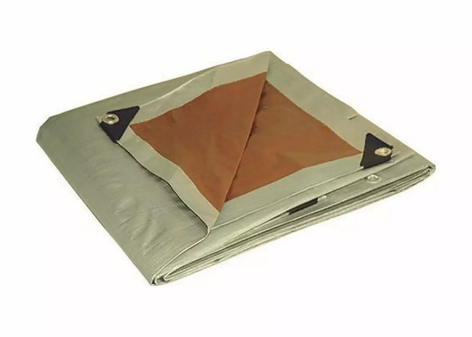 Foremost Dry Top 16x20 Feet Heavy Duty Polyethylene Reversible Tarp Brown and Silver 12