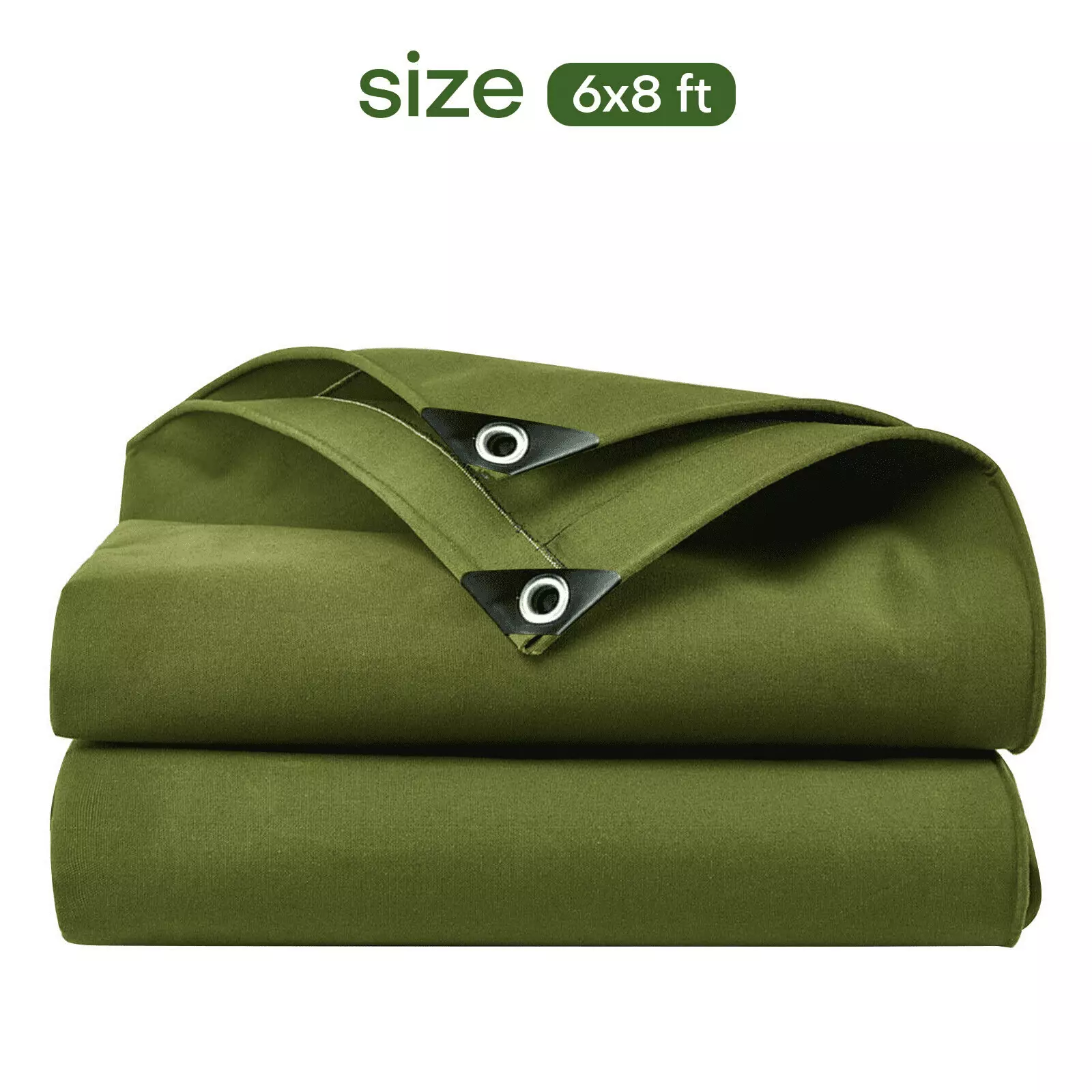 Heavy Duty Waterproof 16oz Cotton Canvas Tarp Outdoor Cover 10