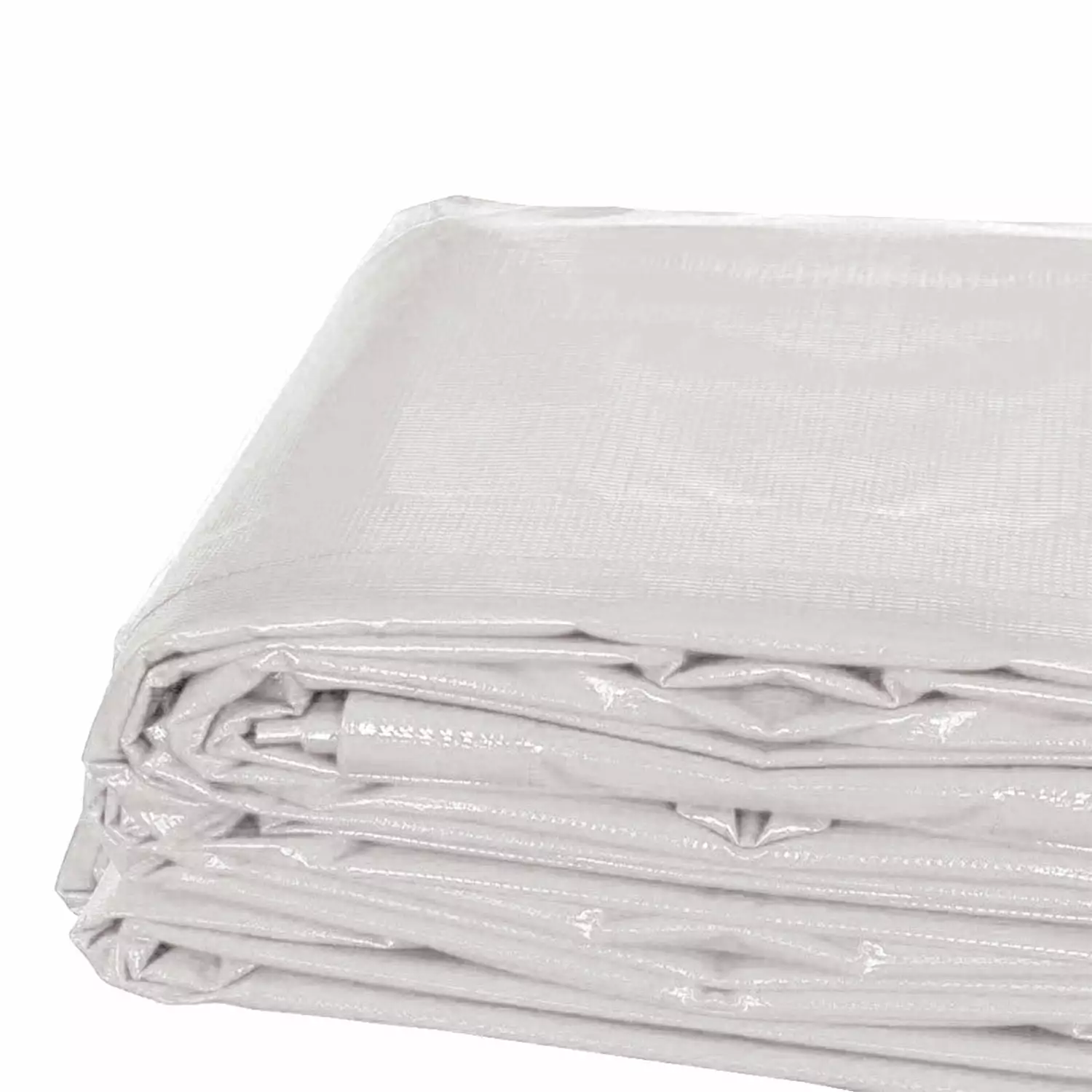 Moose Supply 10x20 12 Mil PVC Vinyl Heavy Duty Waterproof Tarp Cover White 10