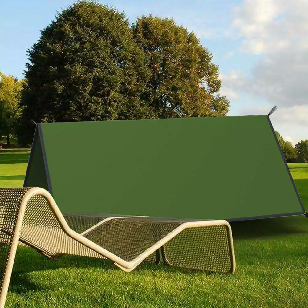 Portable Waterproof Hammock Rain Fly Tent Tarp Camping Beach Travel