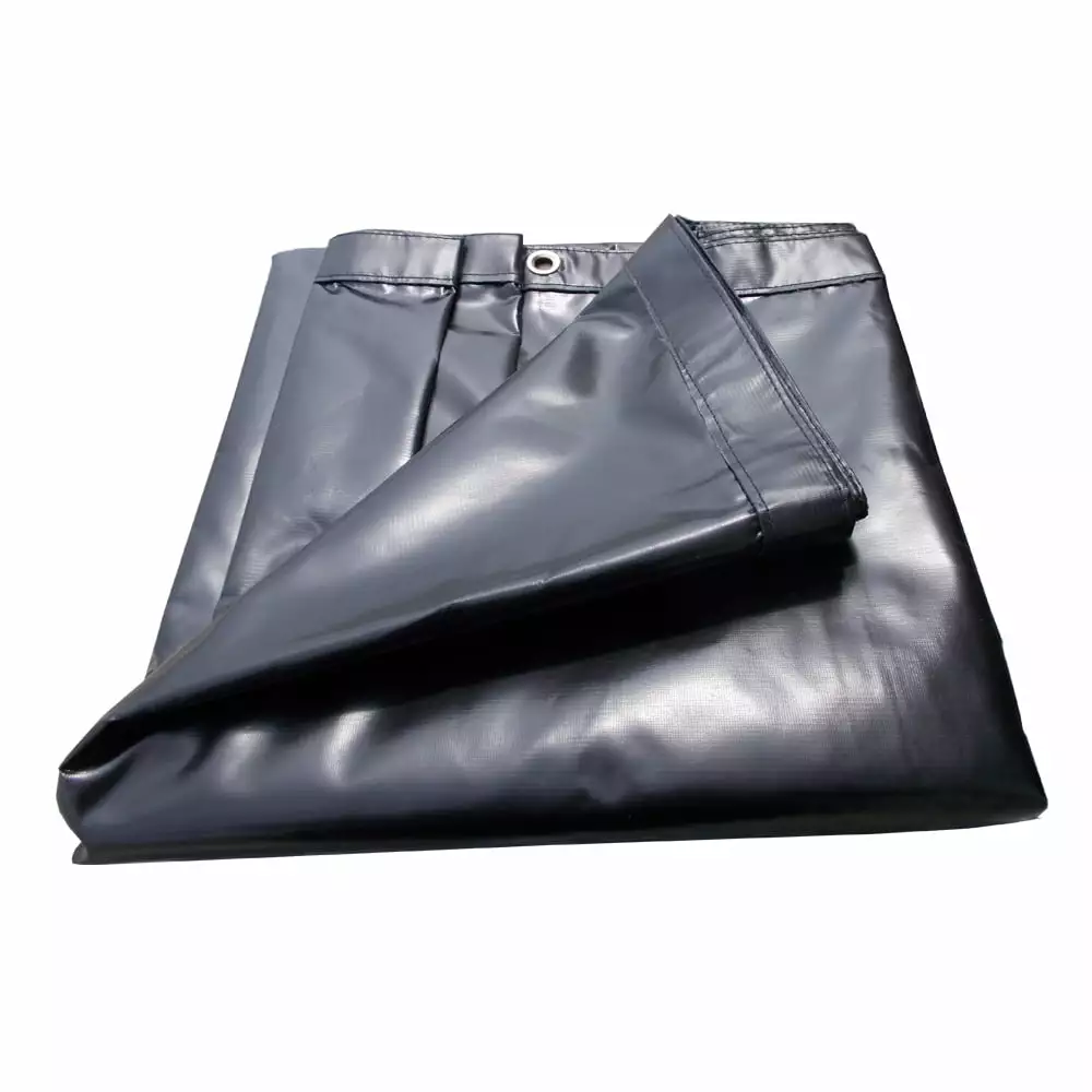 Xtarps 8x16 Heavy Duty Vinyl Tarp 18 OZ Waterproof Truck Equipment Roof Cover 10