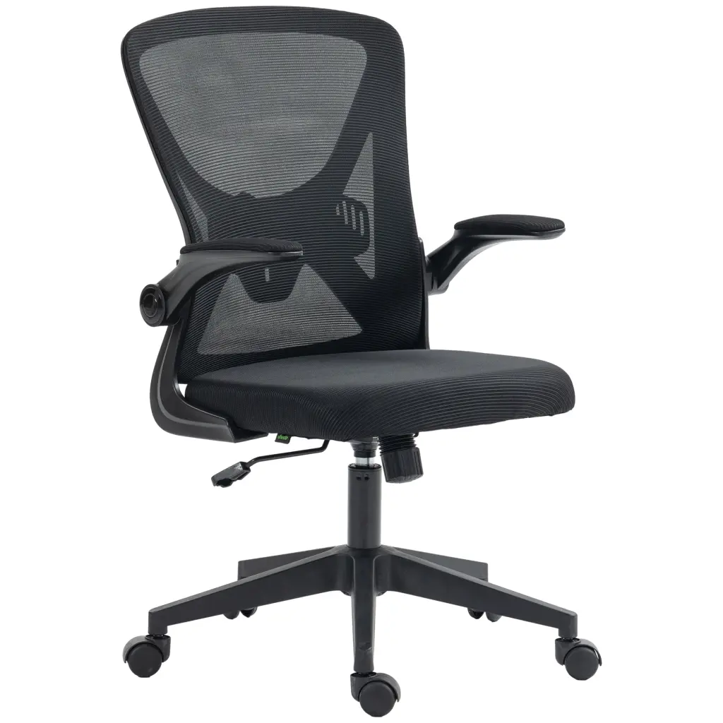 Vinsetto Mid Back Mesh Home Stationery Chair Comfort Fit Computer Task Chair aosom business