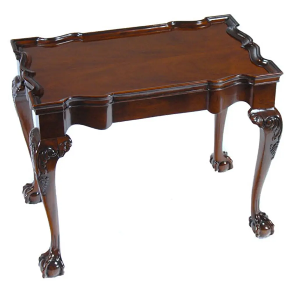 New England Tea Table Classic Vintage Style Living Room Accent Table Niagara Furniture
