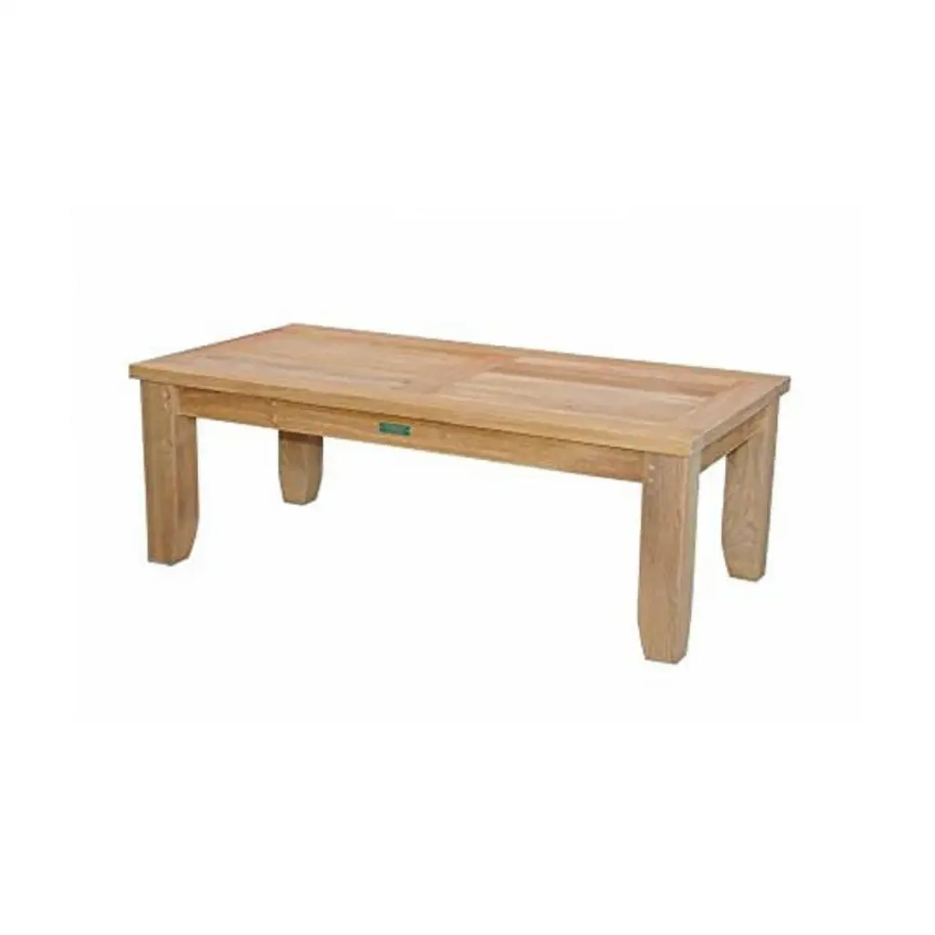 Anderson Teak Luxe Rectangle Coffee Table Premium Outdoor Furniture