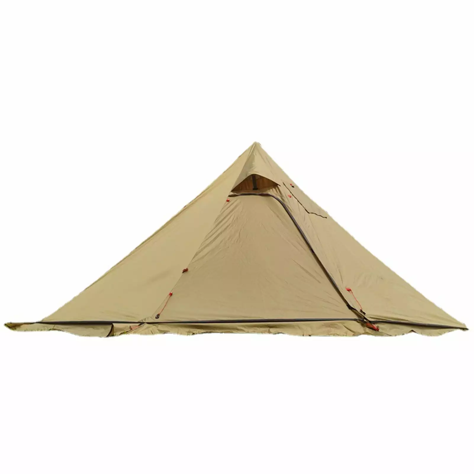 Lixada Camping Tent 10.5' x 5.2' Teepee Style Stove Jack Family Backpacking
