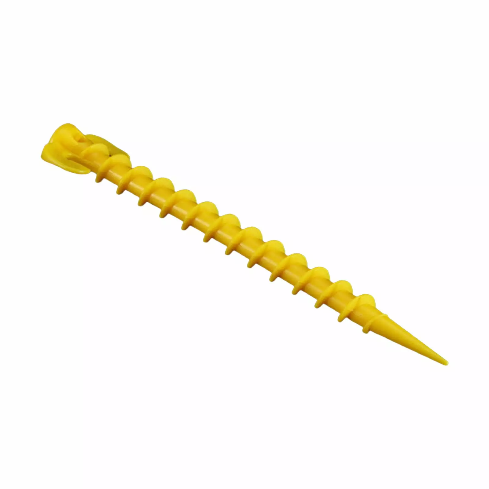 WYQLFSB 10PCS 7.87IN Thread Ground Nails Greenhouse Sun Shade Net Outdoor Camping Tent Windproof Accessories One
