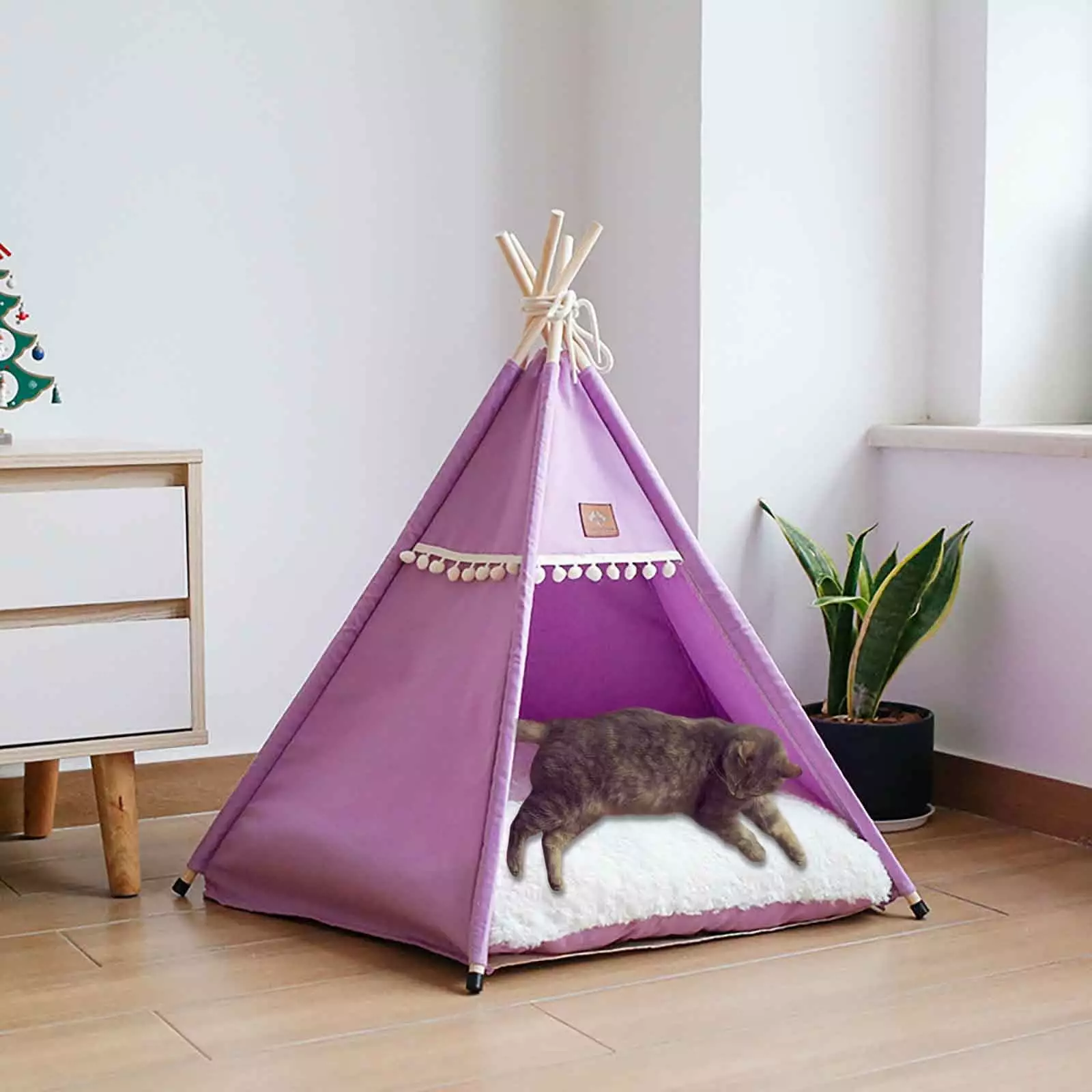 ANMUYUM Dog Beach Tent Dog Hole and Folding Pet Tent Furniture