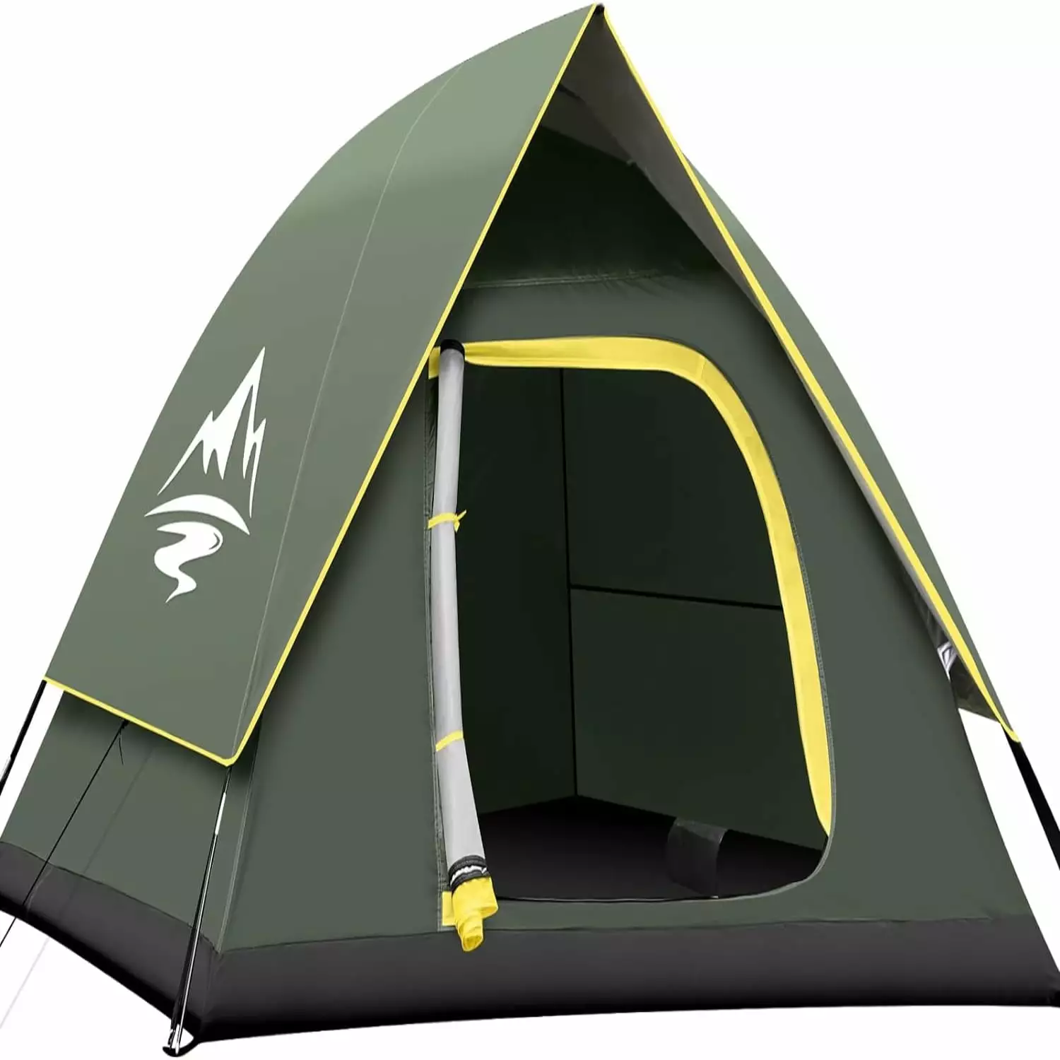 1-4 Person Dome Tent Windproof Waterproof Removable Rainfly Carry Bag Easy Setup Backpacking Tent