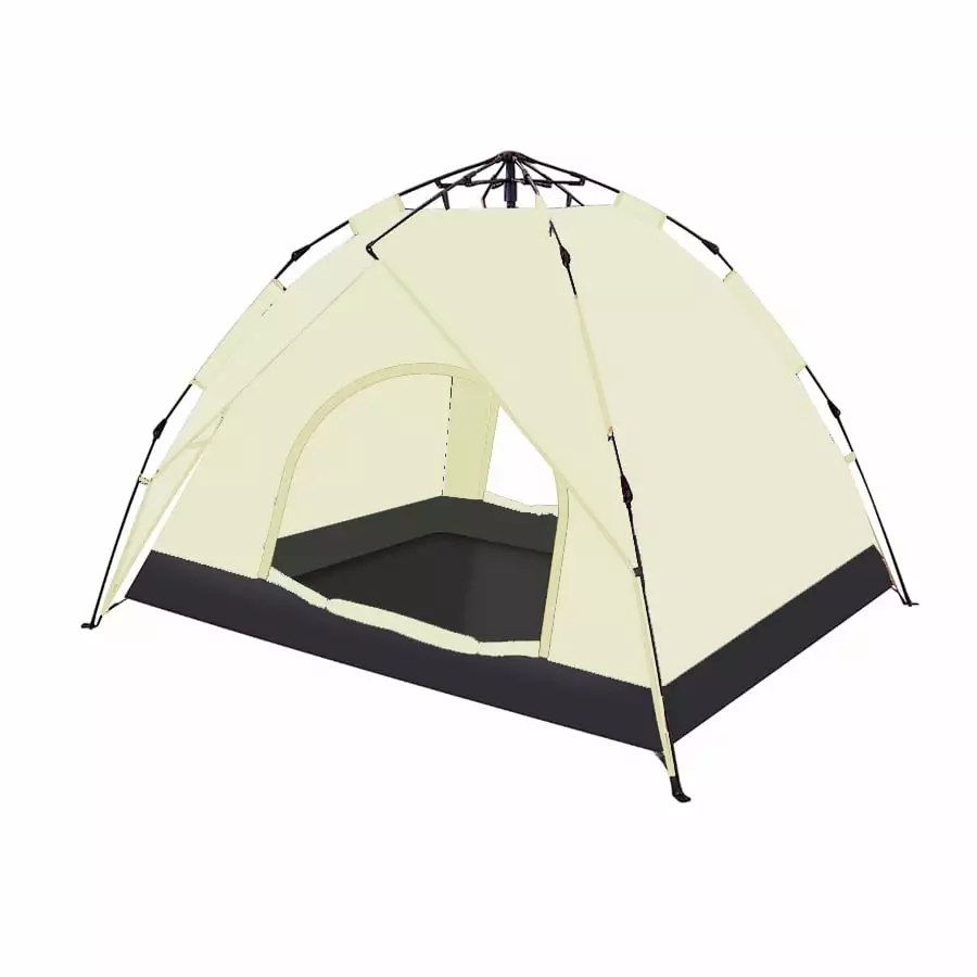 Spacious Waterproof Dome Tent 2/3/4/5 People Outdoor Camping Hiking Portable Backpack Tent
