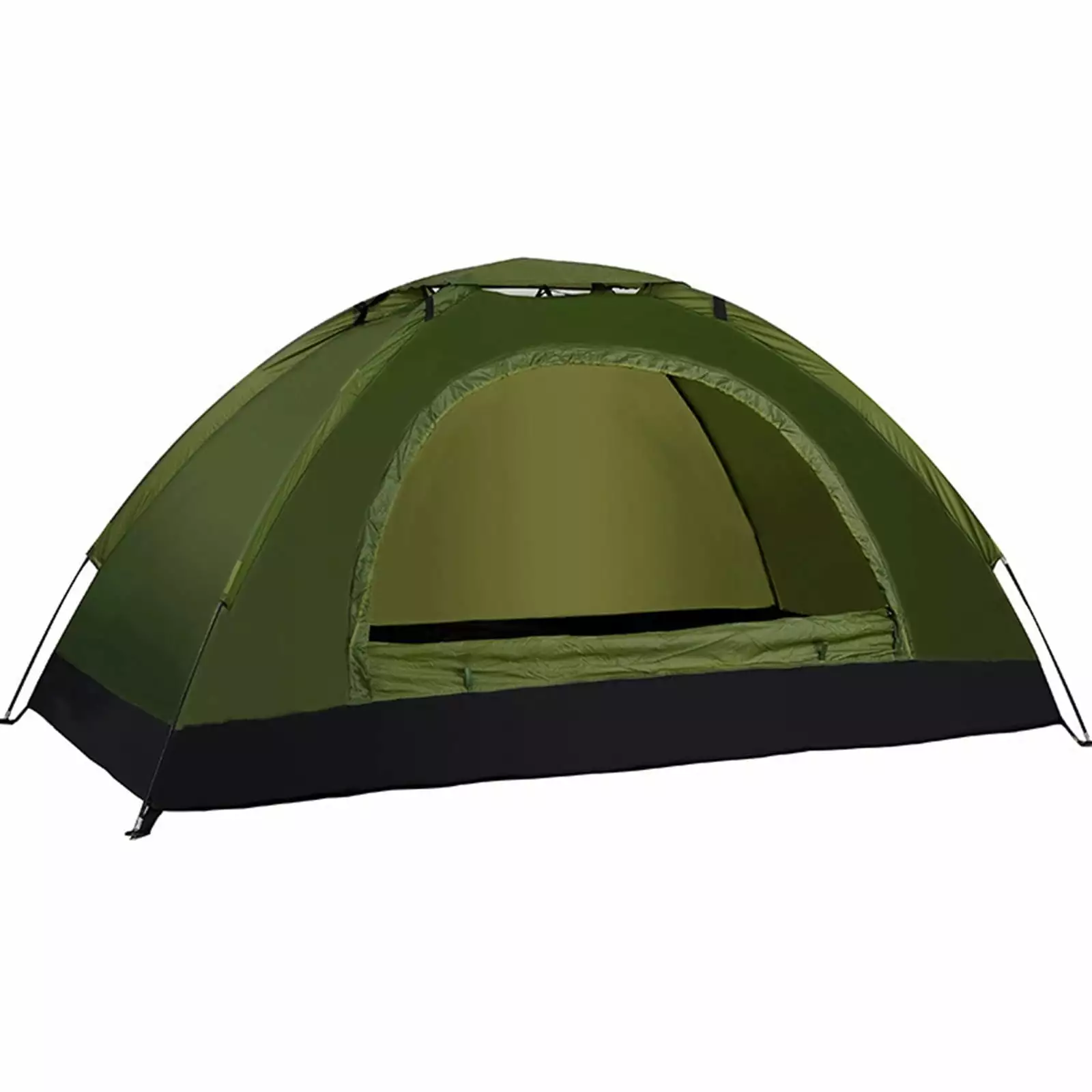 Ultralight 2 Person Army Green Camping Tent Carry Bag Backpacking Hiking 1