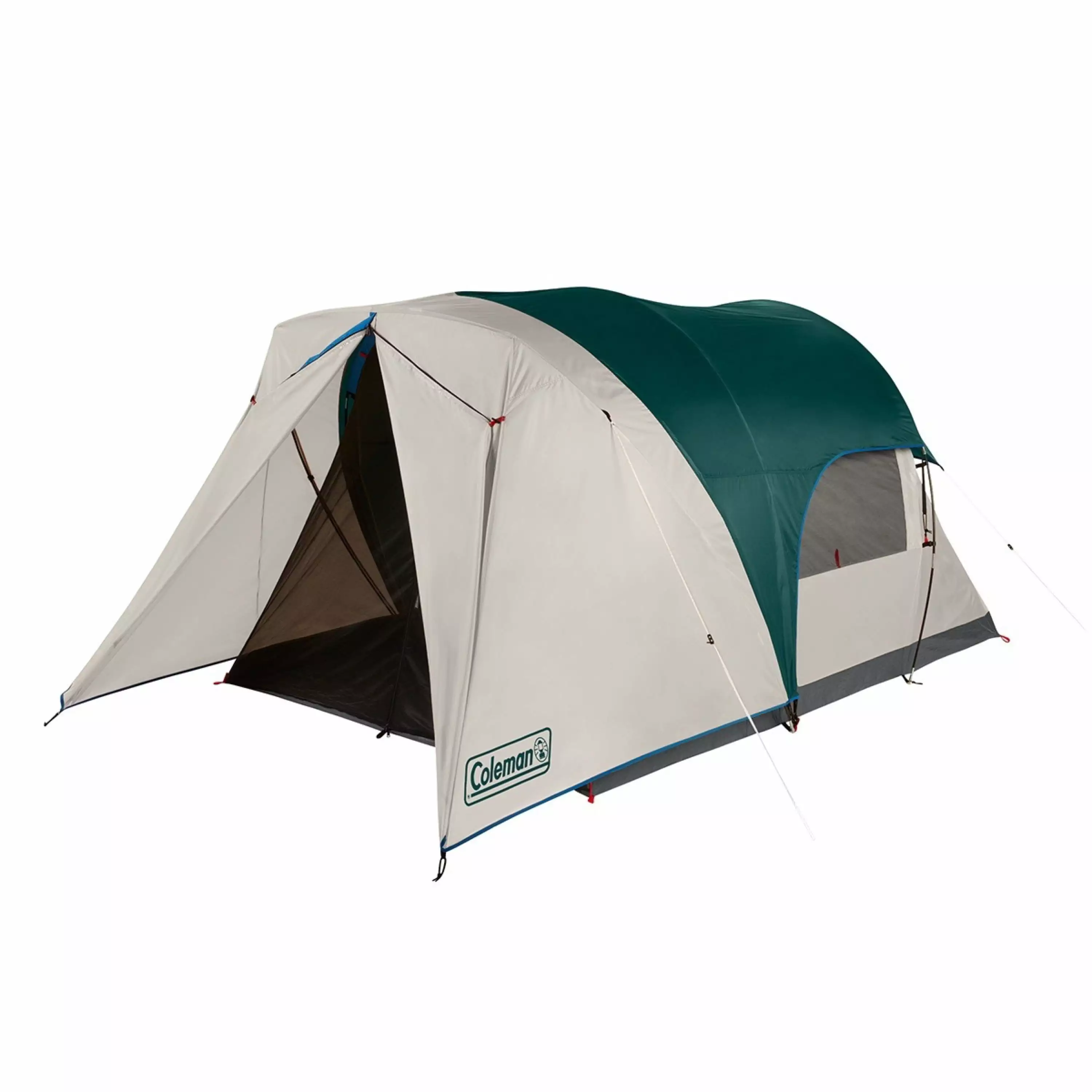 Coleman 4-Person Cabin Tent Enclosed Screen Porch Camping and Outdoor Adventures 4