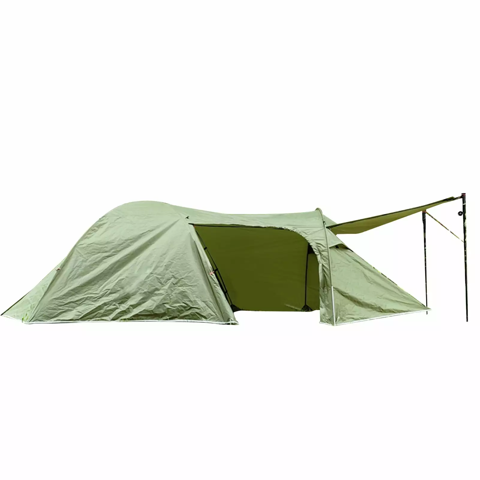 Orange Waterproof Family Camping Tent Light Weight 3 Person Adventures