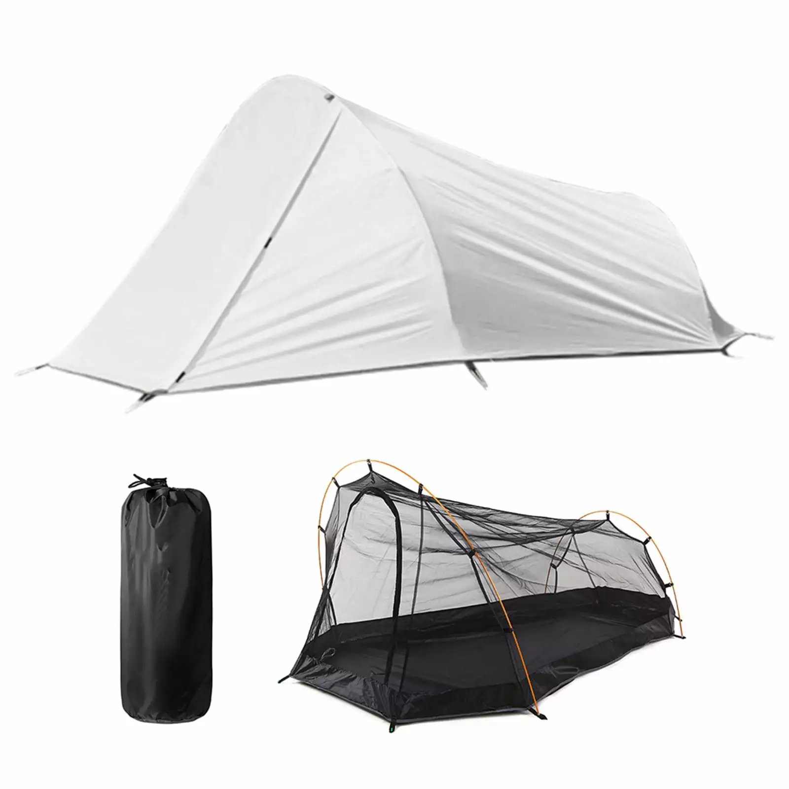 Waterproof 2 Person Camping Tent Outdoor Hiking Biking and Beach Summer