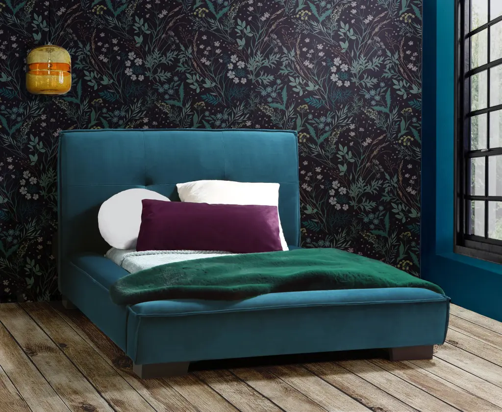 Ollie Toddler Bed Peacock Peacock Material b2714