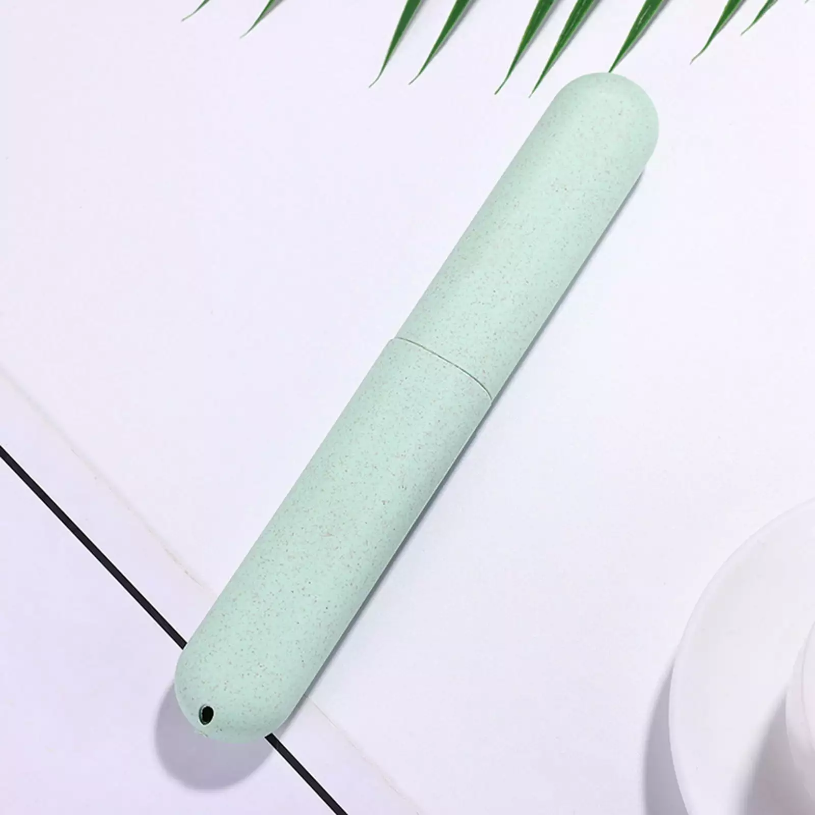 SIfdSeng Electronic Case Travel Toothbrush Box Compact Portable Toothbrush Storage Box One