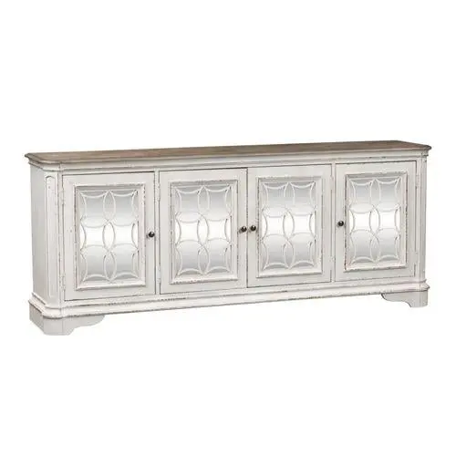 Magnolia Manor White TV Console Liberty Furniture