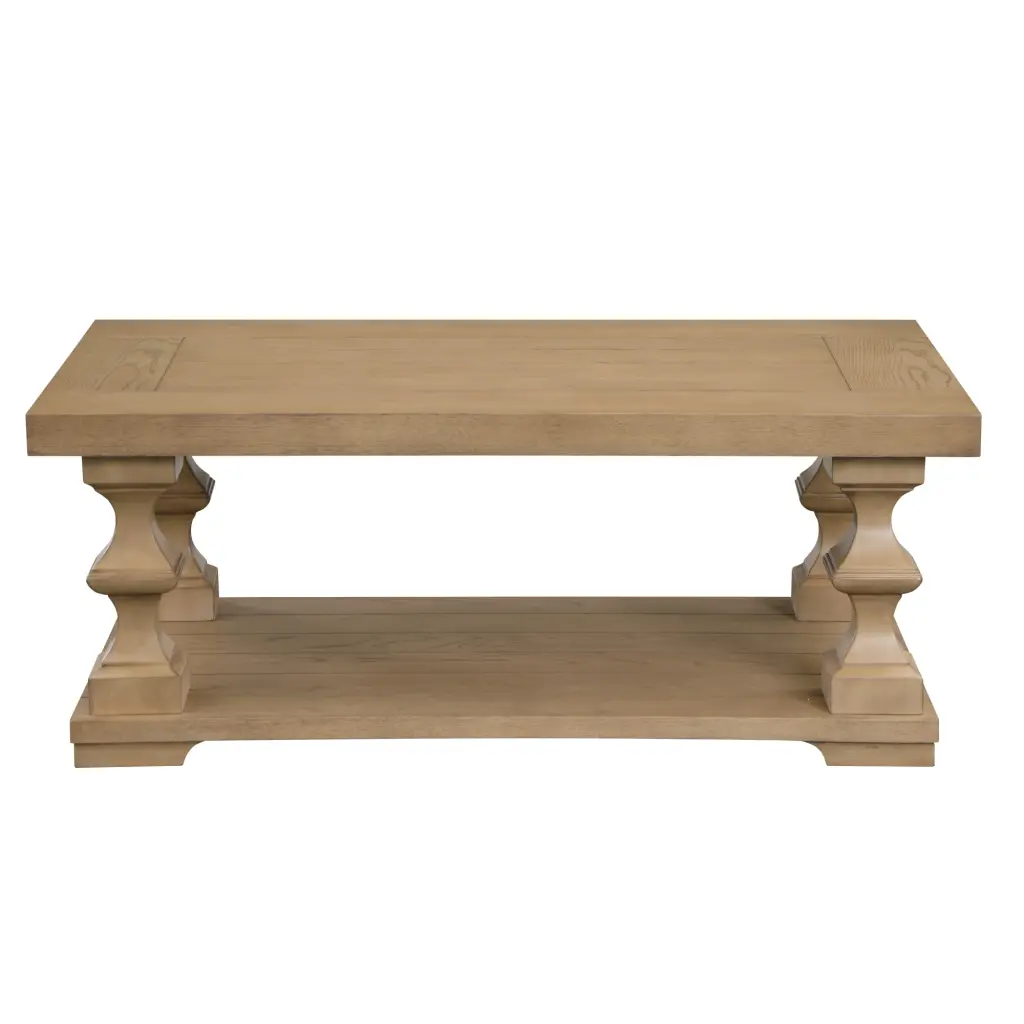 Steve Silver Dory Transitional Rectangle 48 Width Coffee Table Sand Steve Silver Co.