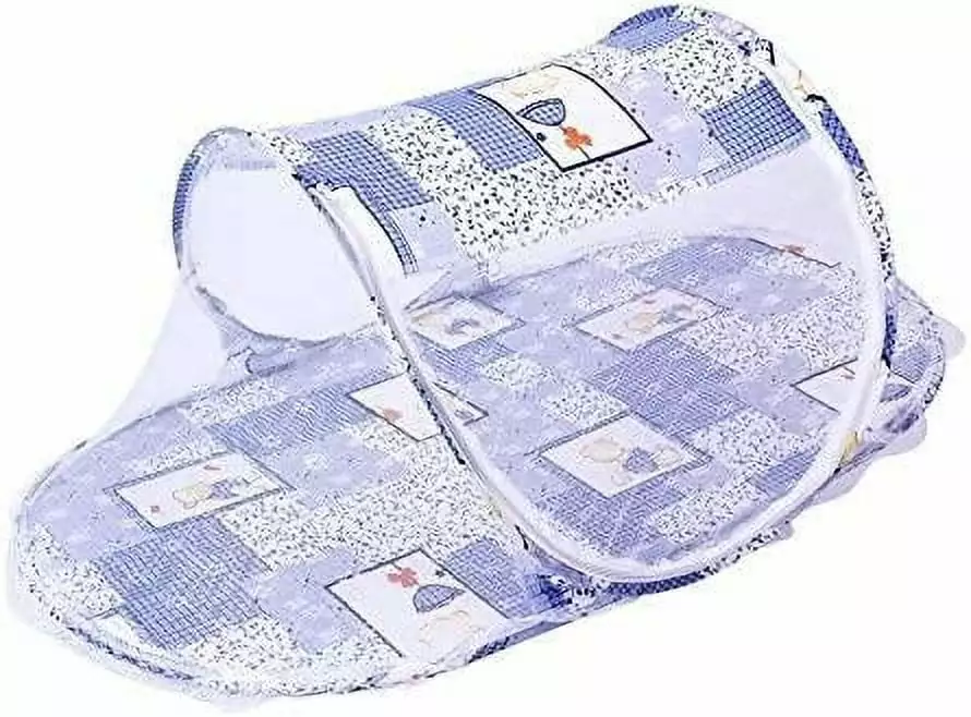 esafio Baby Travel Bed Mosquito Net Tent Anti-Insect Protection Portable Crib Child's Beach Tent Foldable Small Mattress 1...