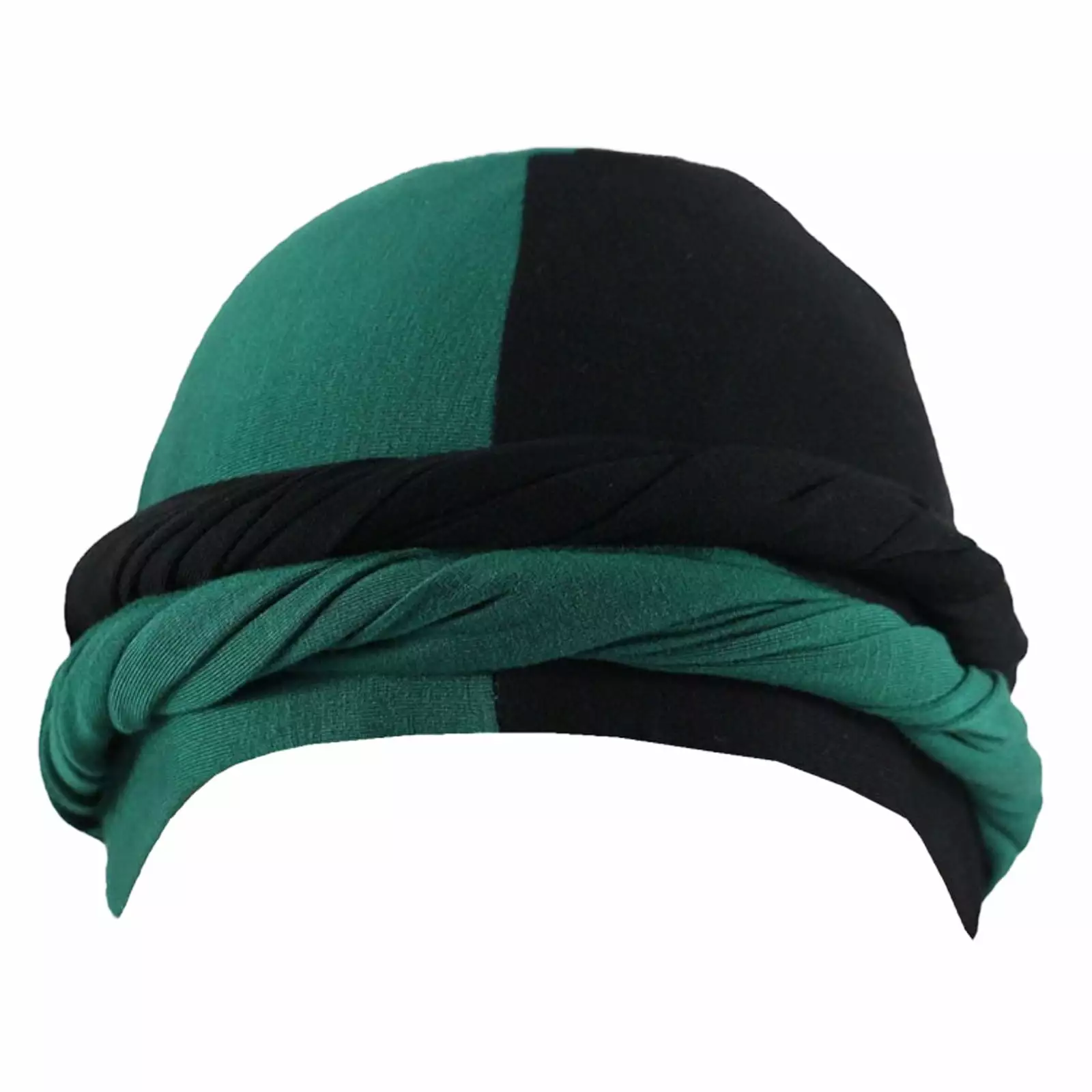 USYFAKGH Cycle Bikes Exercise Two Tone Vintage Turban Hat Men Head Wraps Satin Lined Color Turban