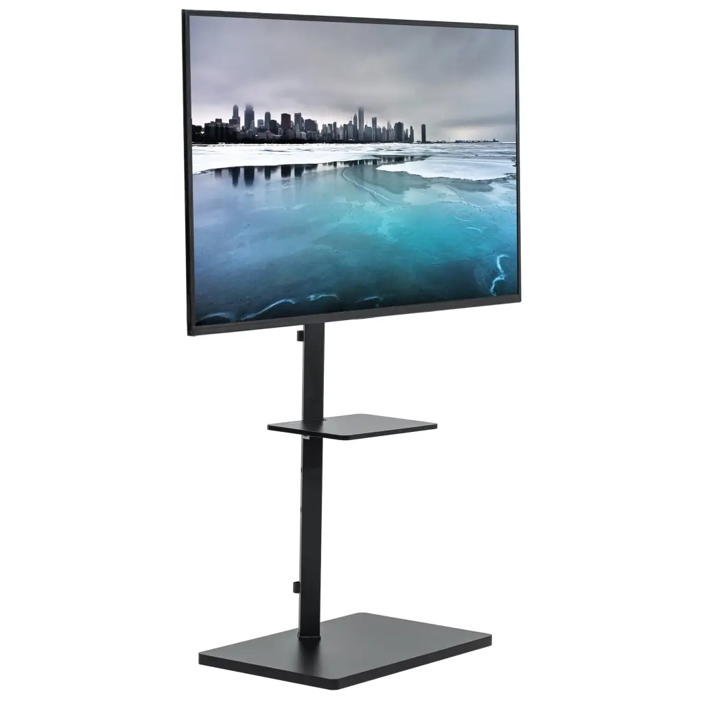 VIVO Economy 37 to 75 Height Adjustable TV Floor Stand Display Mount