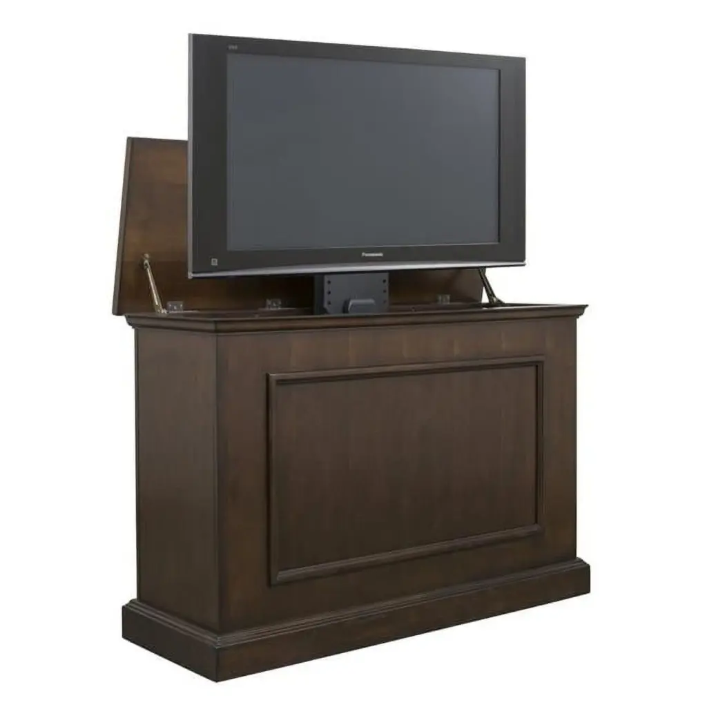 Touchstone Home Products 75008 Mini Elevate TV Lift Cabinet 46 Flat Screen TV Espresso Finish