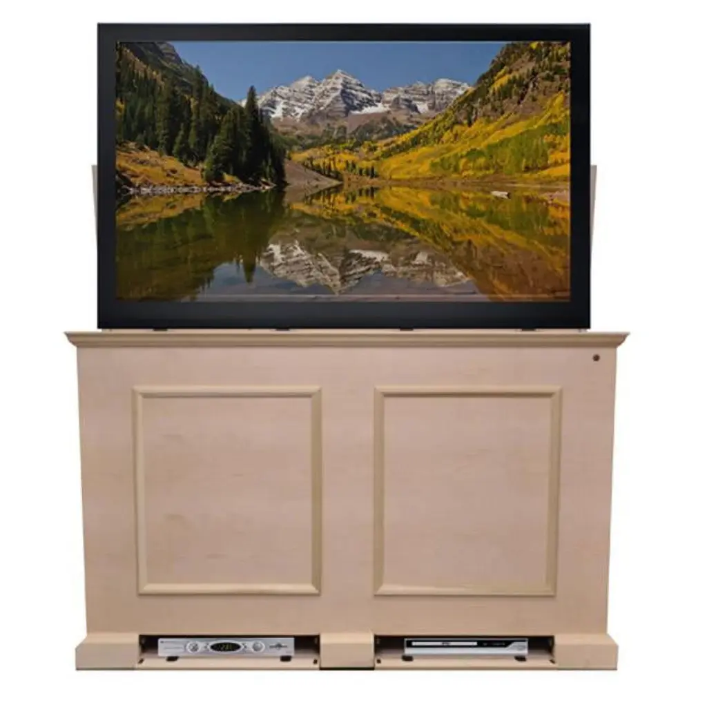Touchstone 74009 Grand Elevate Unfinished TV Lift Cabinet TVs Up to 60 Inches
