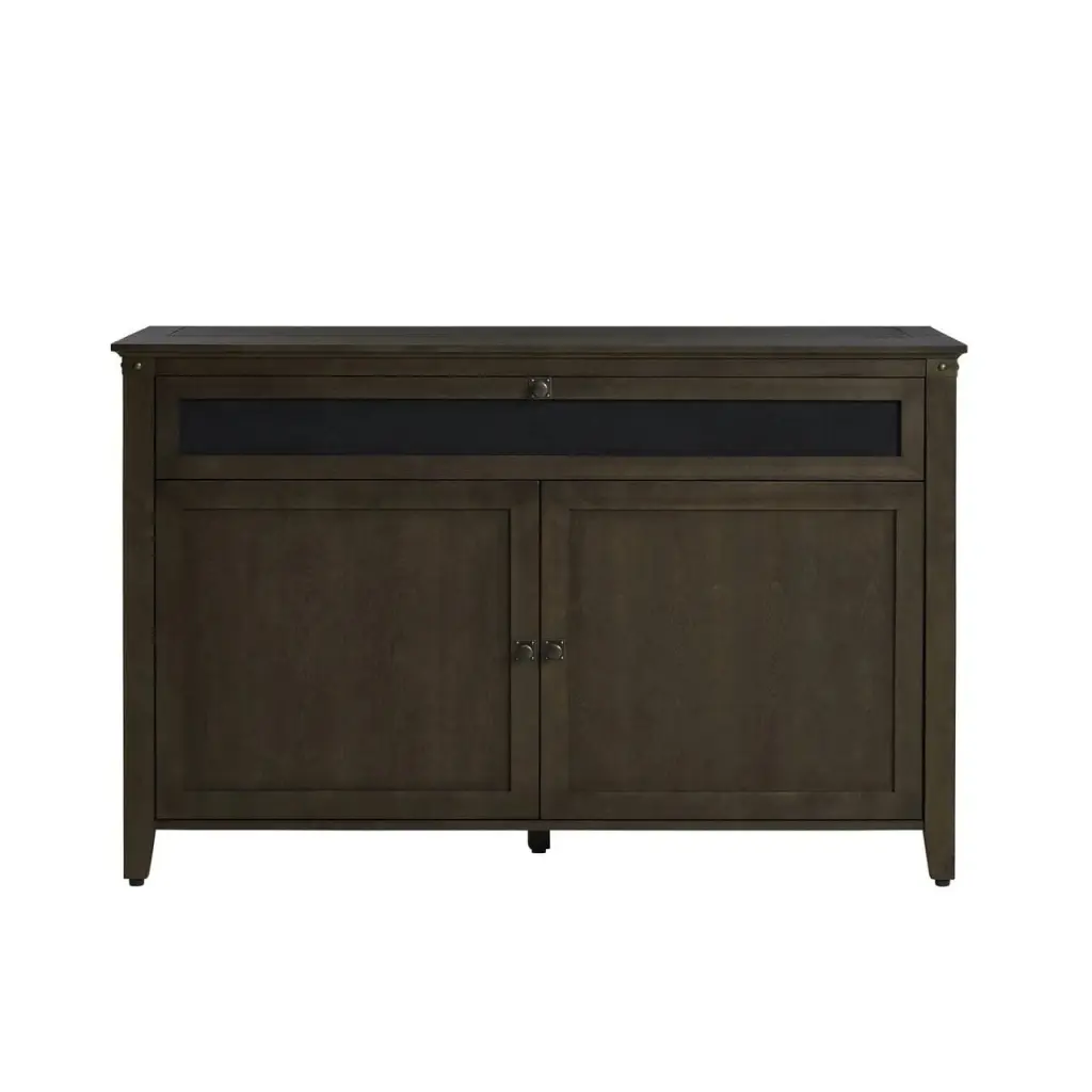 Touchstone Home Products 70063 Claymont TV Lift Cabinet 65 Inch Flat Screen TV Smoke Brown
