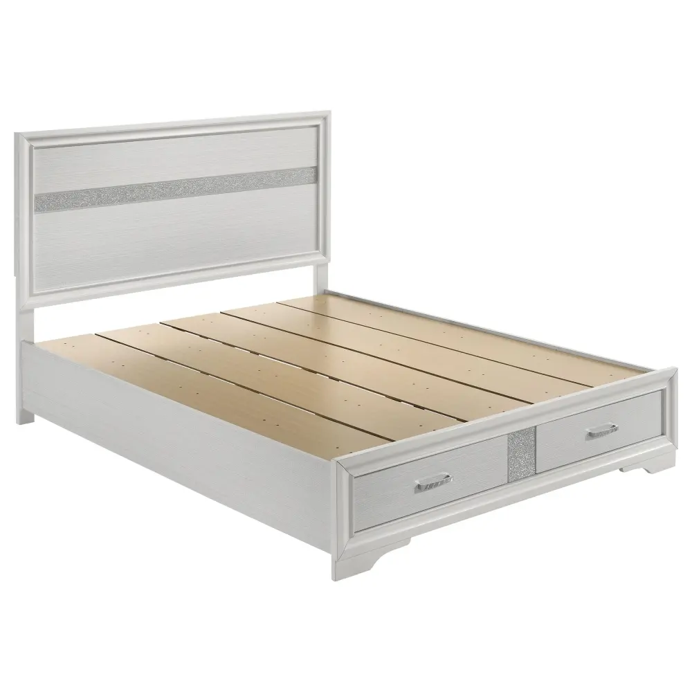 Diamond Modern Furniture COA Miranda Queen Bed Storage 205111Q