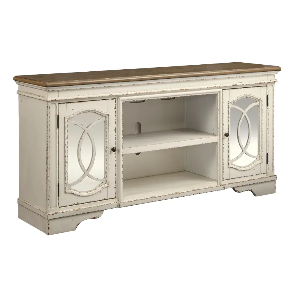 Diamond Modern Furniture Exclusive Design Realyn TV Stand Cable Management W743-68