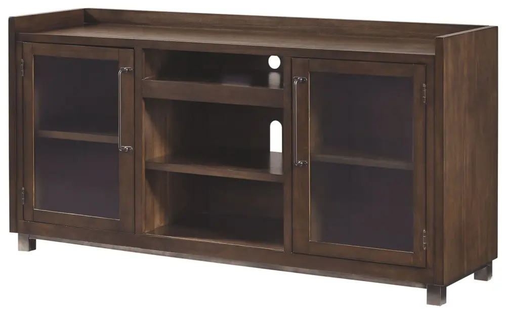 Starmore - XL TV Stand w/Fireplace Option - Cocoa