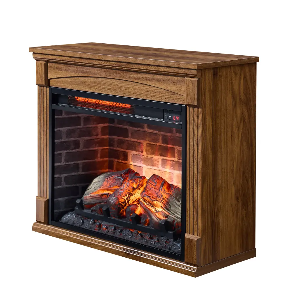 28 Inch TV Media Entertainment Center Electric Fireplace cambridge electrical manufacturing