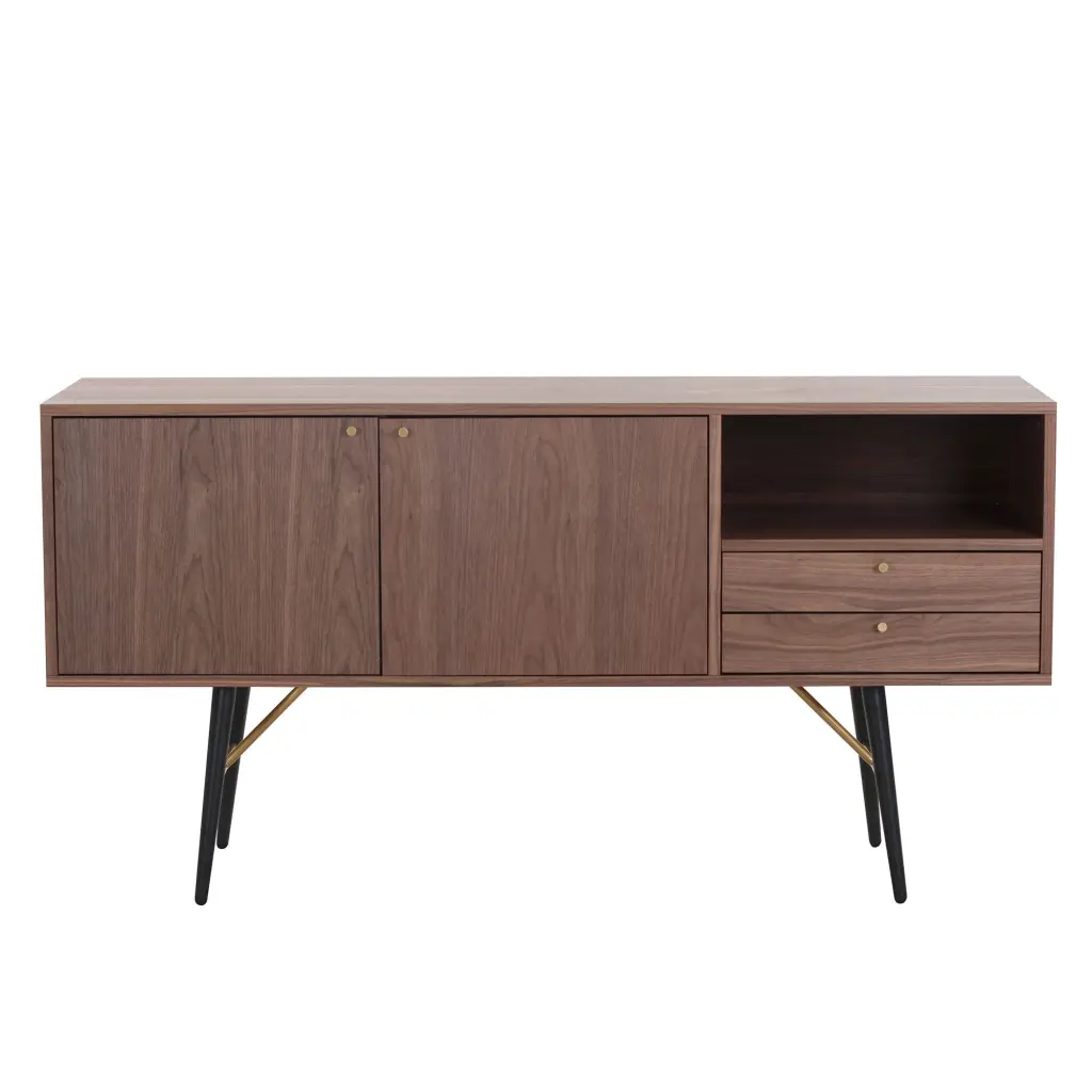 Modern Sideboard Buffet Cabinet Storage TV Stand 2 Doors justone interior
