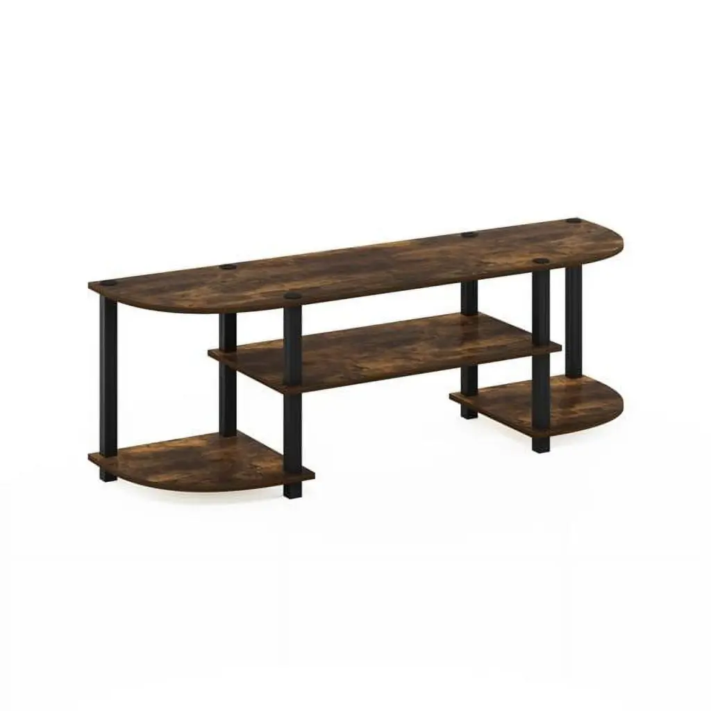 Turn-S-Tube Wide TV Entertainment Center Amber Pine Black Lauren Ralph Lauren
