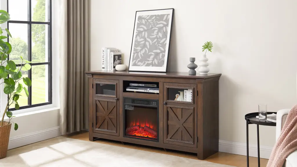 2 Doors Cabinet Farmhouse Cabinet Farmhouse TV Stand Barn Design rnb