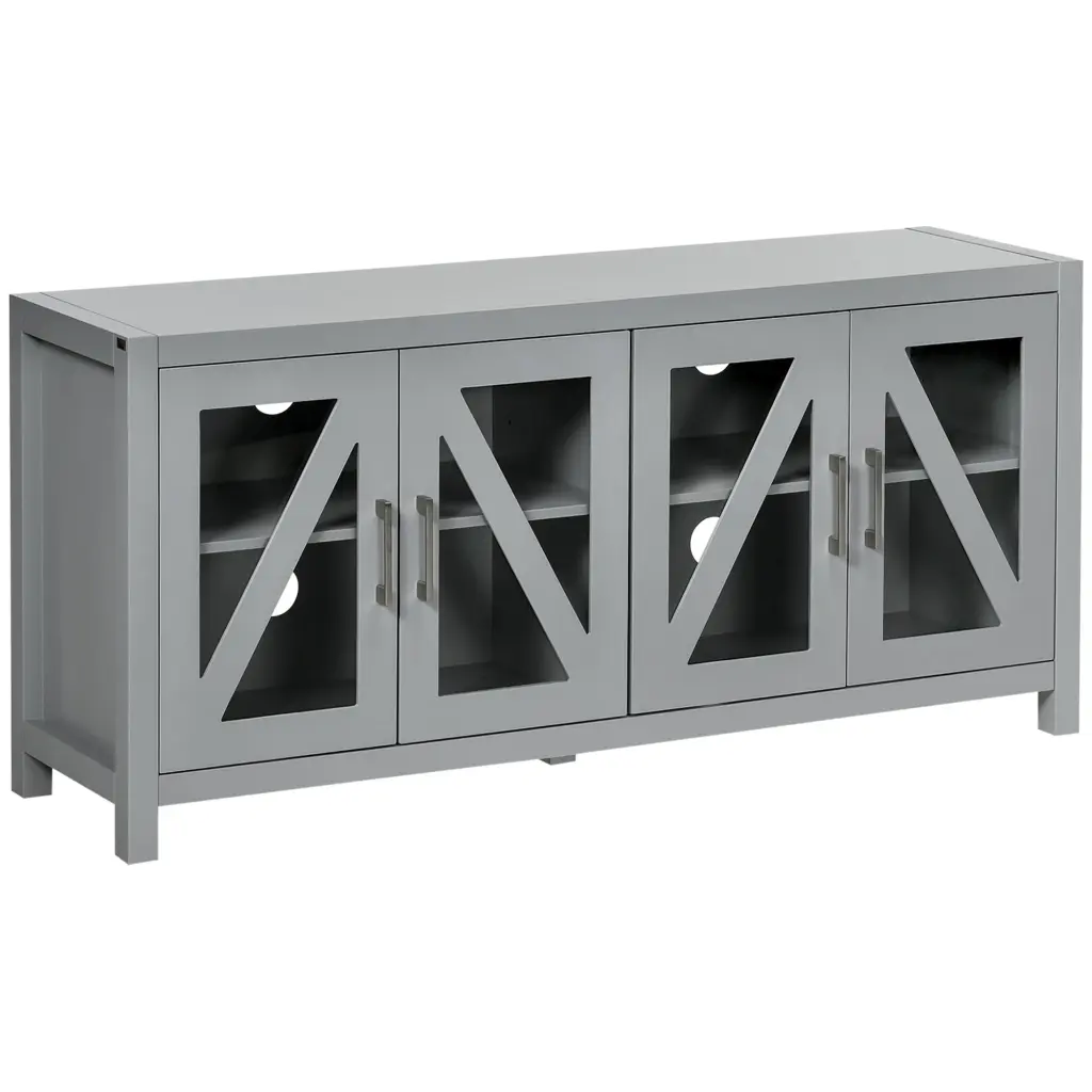 Homcom TV Cabinet Stand TVs Up to 58", Entertainment Center Storage aosom business