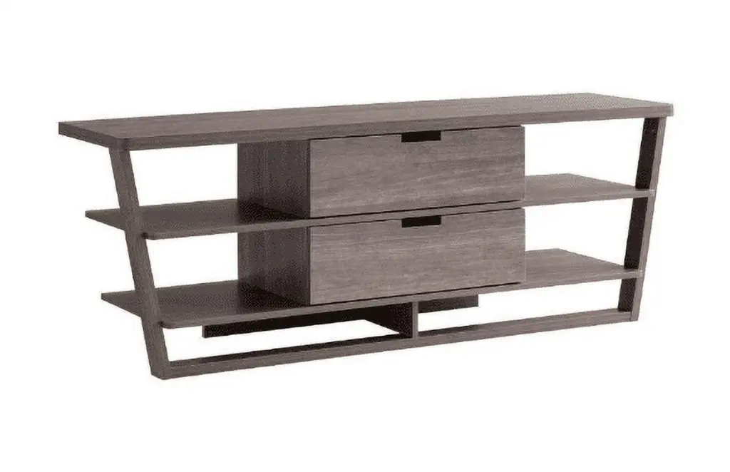 Unique 60 Inch TV Stand Entertainment Media Center Console Living Room DJ Corp Design