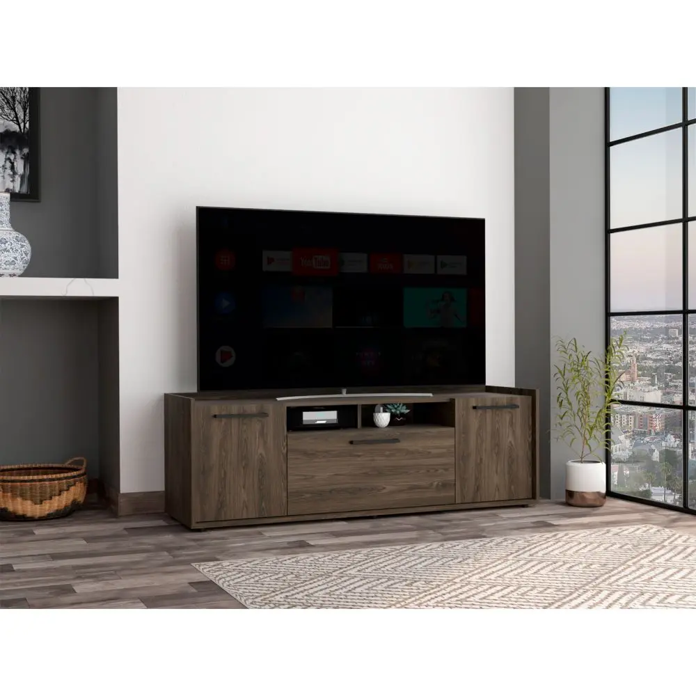 Novel TV Stand TVs Up To 60 Inch Double Door Cabinet One Flexible Cabinet rta muebles colombia