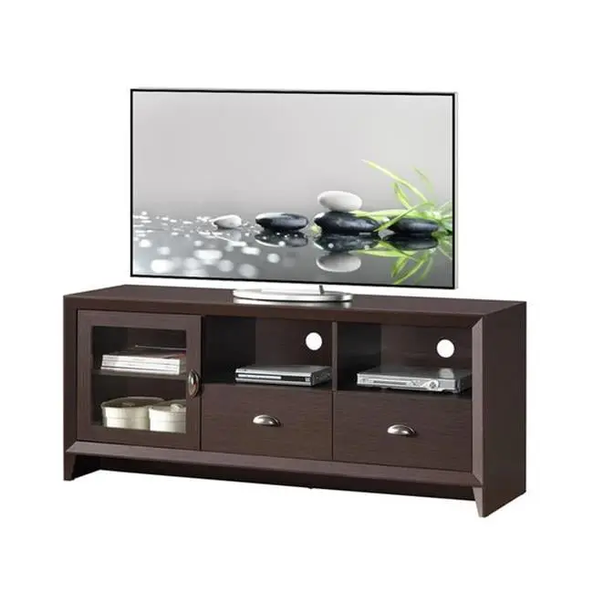 Techni Mobili Modern TV Stand Storage Wenge TVs up to 60 Inches
