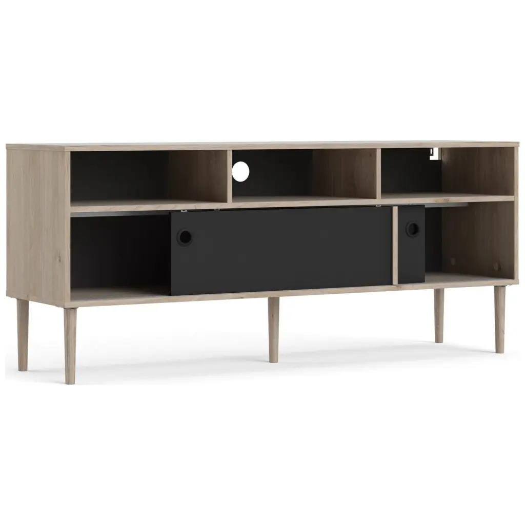 Tvilum TV Stand 2 Sliding Doors TVs up to 70 inch