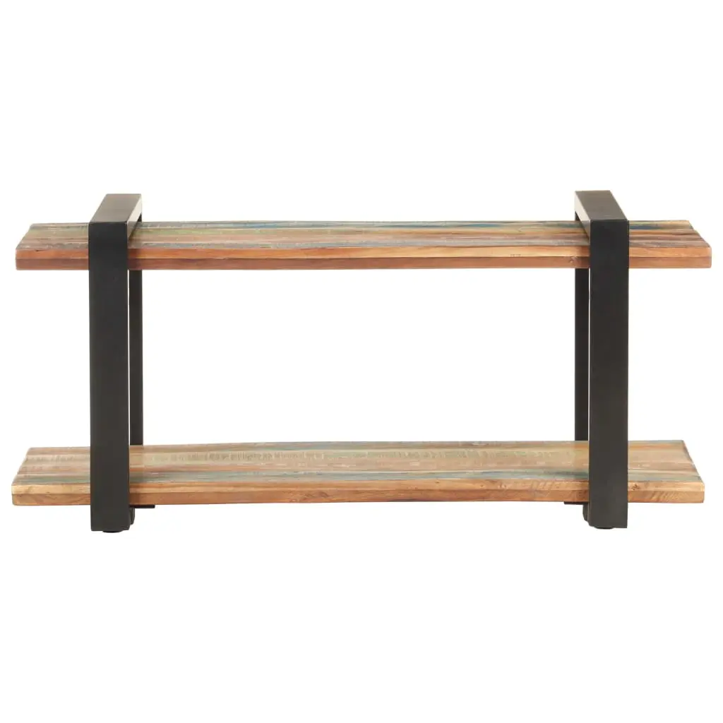 vidaXL TV Stand 35.4x15.7x15.7 Inches Solid Wood Reclaimed